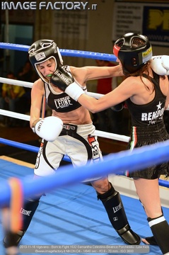 2013-11-16 Vigevano - Born to Fight 1532 Samantha Celestino-Beatrice Porcheddu - Low Kick
